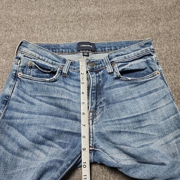 J Crew Jeans Mens 29x32 Blue 484 Slim Straight Denim Pants - Picture 3 of 10